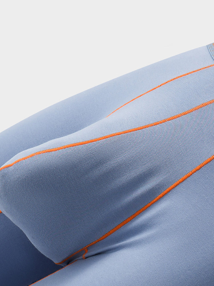 2 Pack Men's Cotton Casual Sporty Mid-Rise Sexy Pouch Midway Briefs | dmunderwear detail image 14