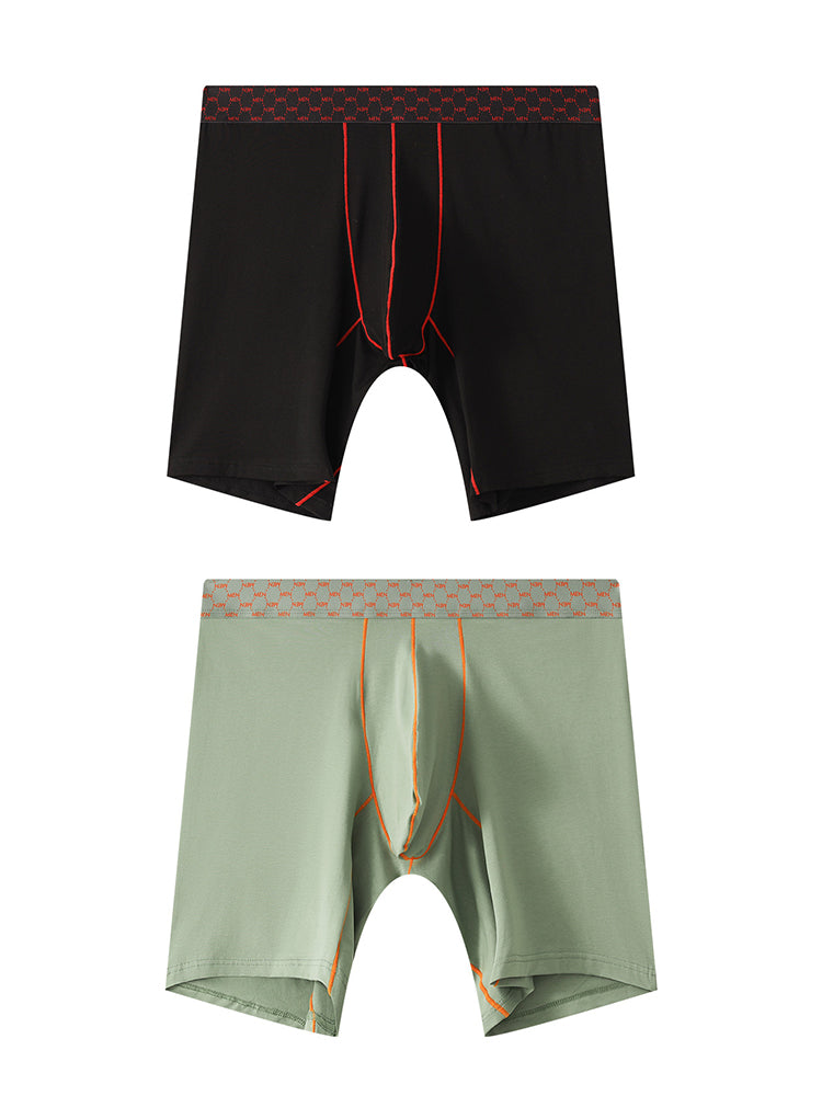 2 Pack Men's Cotton Casual Sporty Mid-Rise Sexy Pouch Midway Briefs | dmunderwear detail image 17