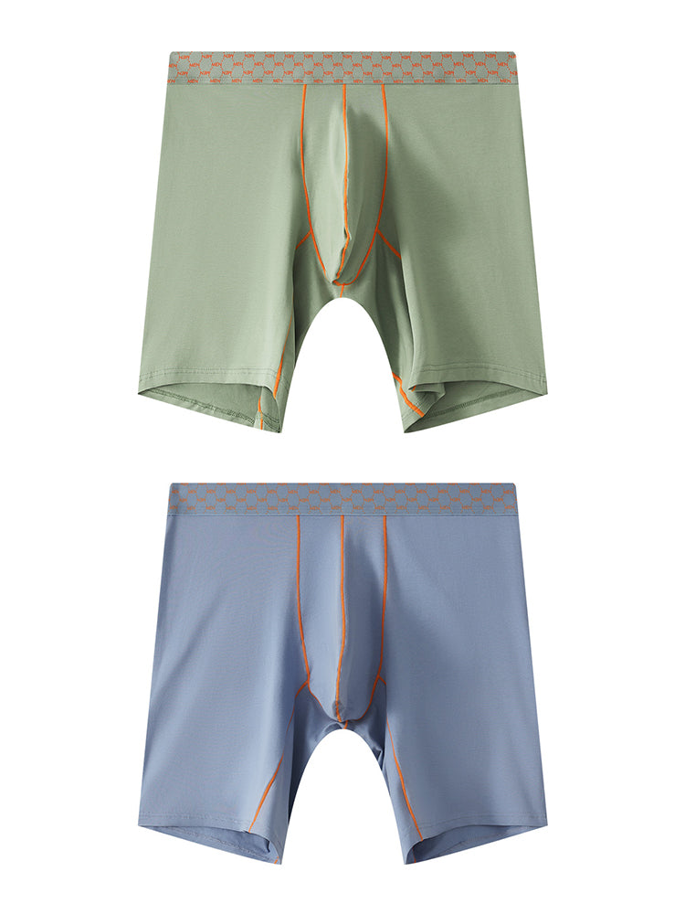2 Pack Men's Cotton Casual Sporty Mid-Rise Sexy Pouch Midway Briefs | dmunderwear detail image 7