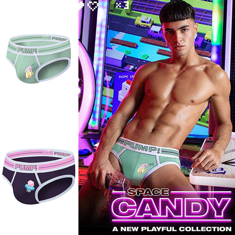 2 Pack Men's Cotton Creative Underwear | dmunderwear detail image 2