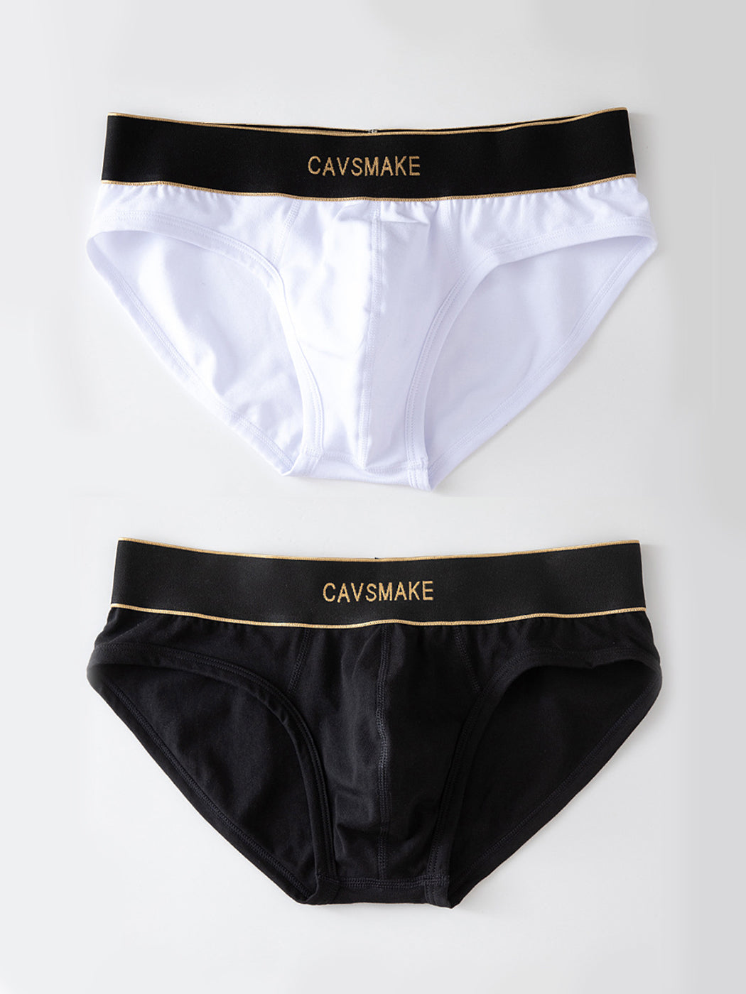 2 Pack Men's Cotton Sexy U-Convex Design Briefs & Trunks | dmunderwear detail image 7