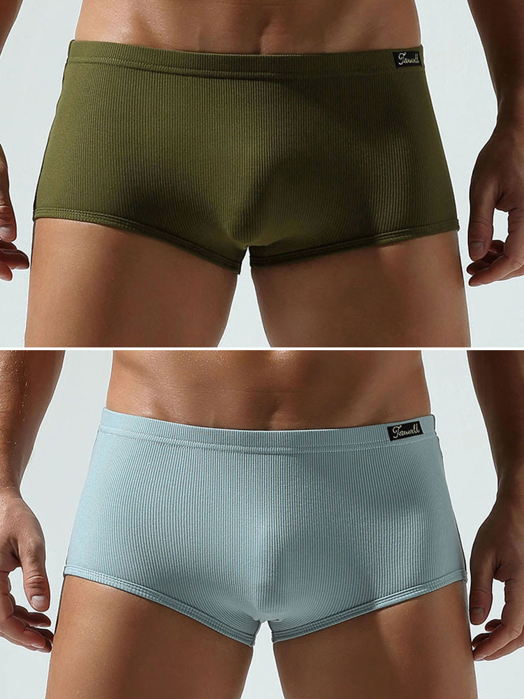 2-pack Men's Fashion Boxer Briefs | dmunderwear detail image 2