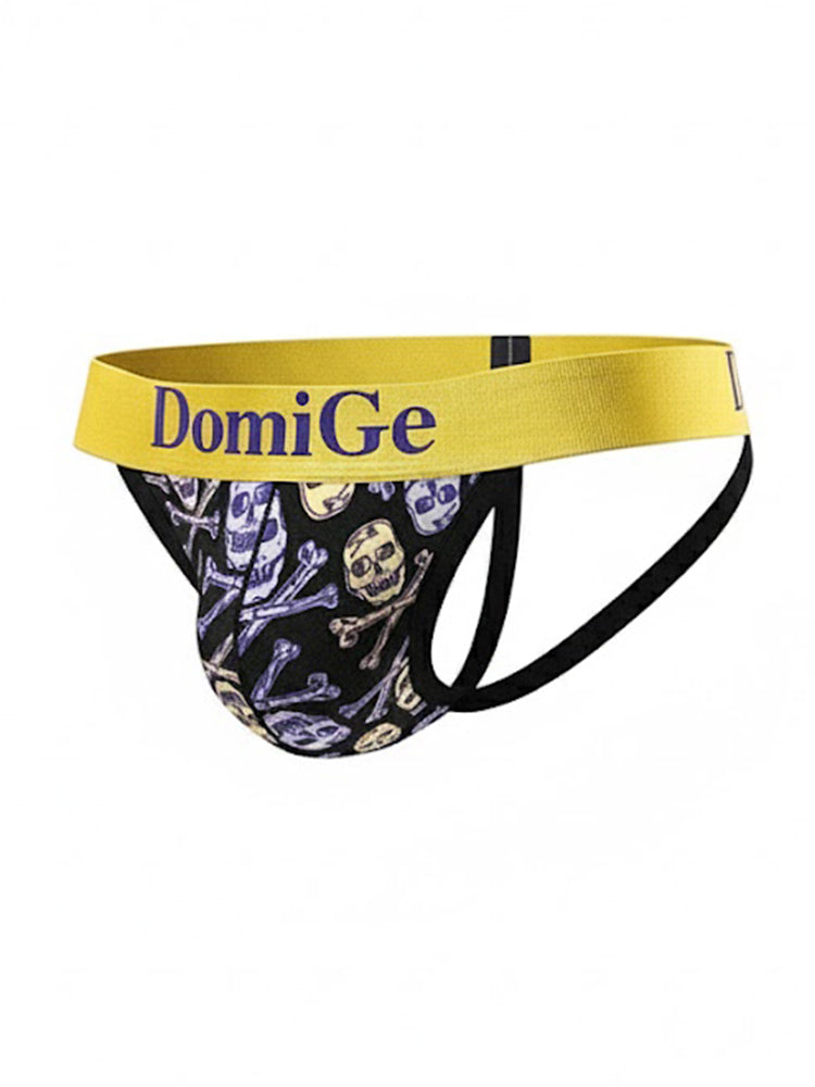 2 Pack Men's Fun Print Breathable Low-Rise Jockstrap | dmunderwear detail image 19