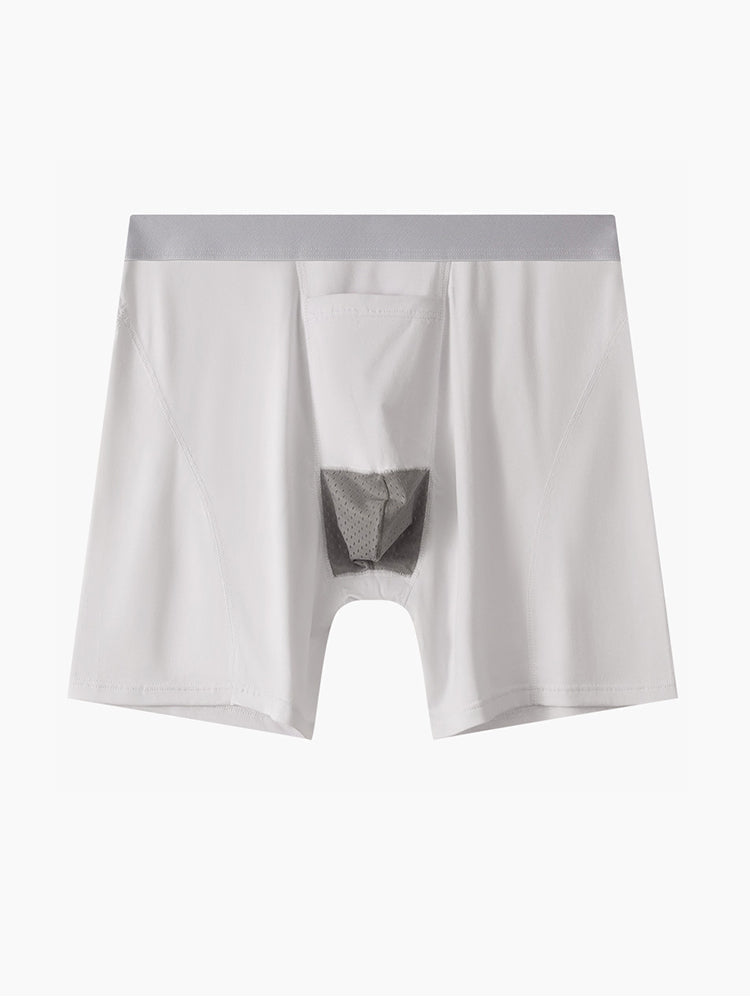 2 Pack Men's Gun Bullet Separation Casual Sports Breathable Cotton Mid-Rise Midway Briefs | dmunderwear detail image 14