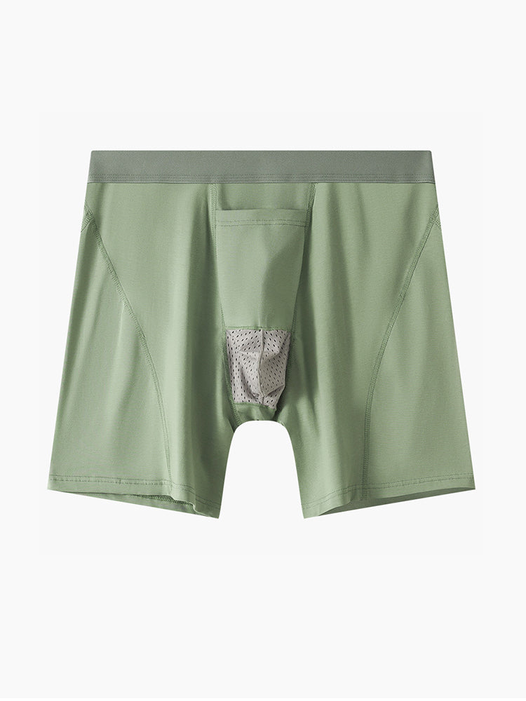 2 Pack Men's Gun Bullet Separation Casual Sports Breathable Cotton Mid-Rise Midway Briefs | dmunderwear detail image 16