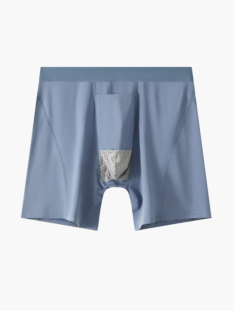 2 Pack Men's Gun Bullet Separation Casual Sports Breathable Cotton Mid-Rise Midway Briefs | dmunderwear detail image 18