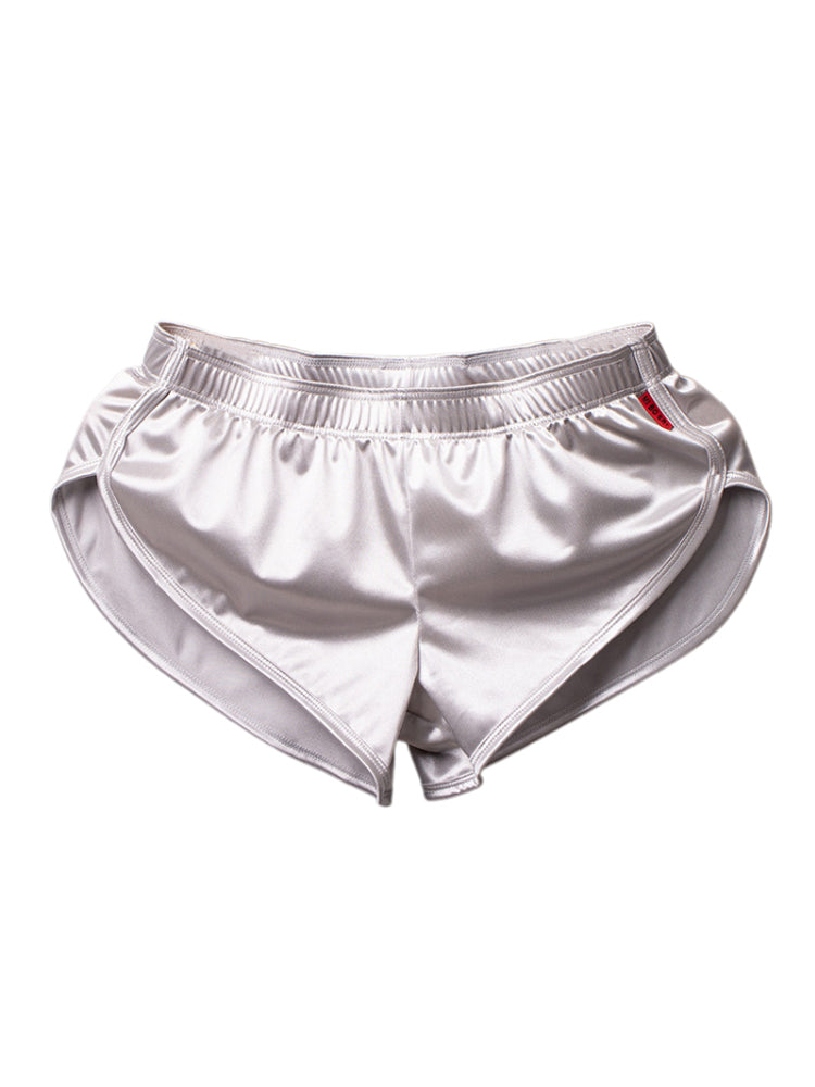 2 Pack Men's Home Loose-Fit Solid Color Seamless Smooth Boxers | dmunderwear detail image 10