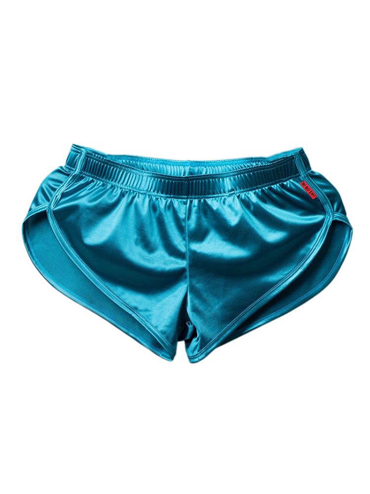 2 Pack Men's Home Loose-Fit Solid Color Seamless Smooth Boxers | dmunderwear detail image 11