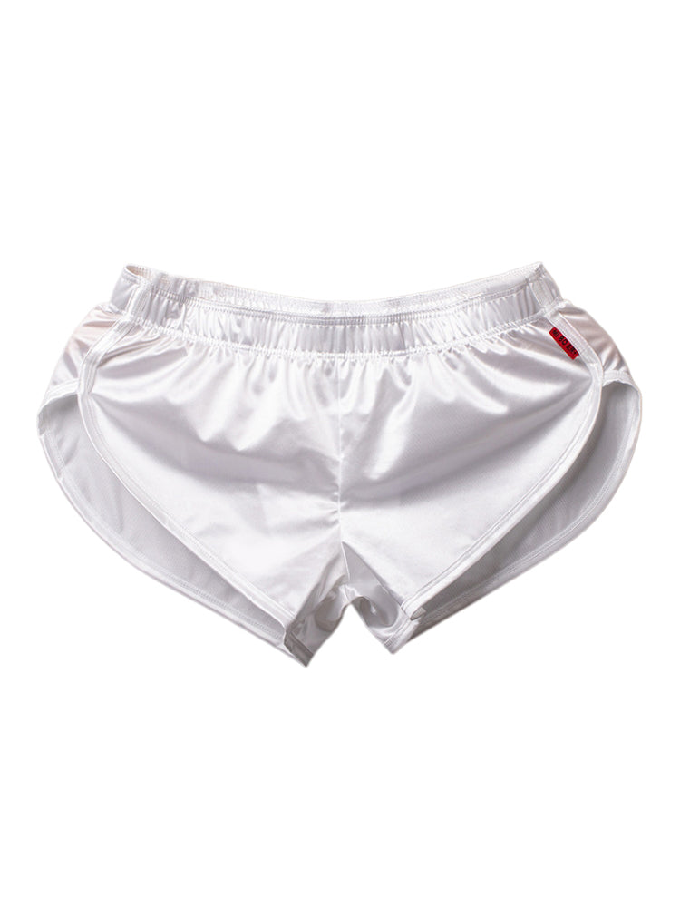 2 Pack Men's Home Loose-Fit Solid Color Seamless Smooth Boxers | dmunderwear detail image 7