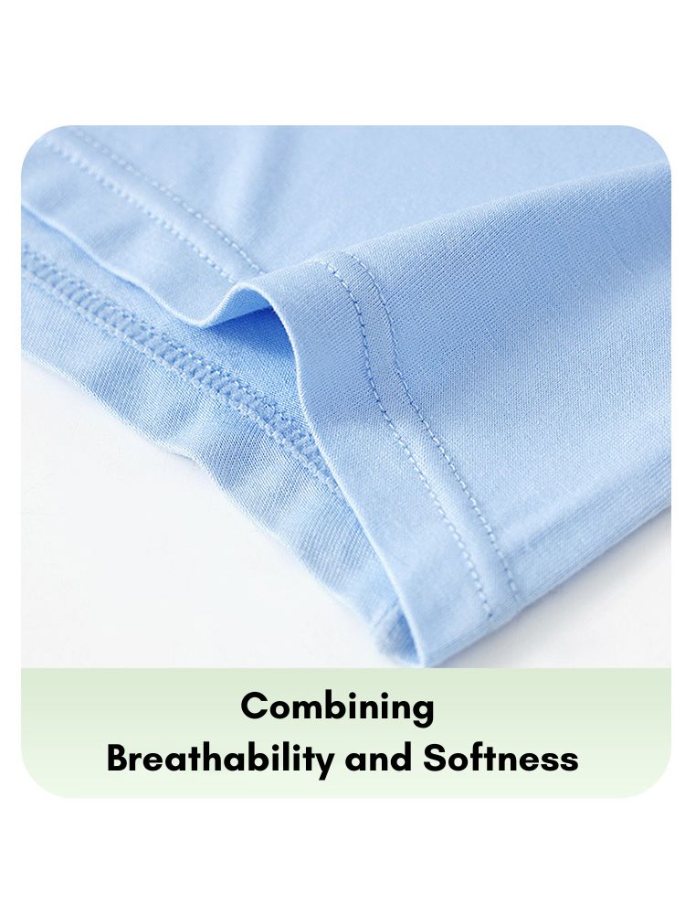 2 Pack Men's Ice Silk Antibacterial Mid-Rise Day-Long Comfort Soft Trunks | dmunderwear detail image 5