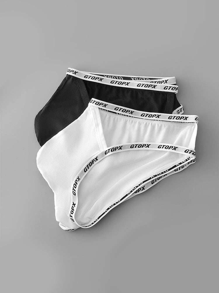 2 Pack Men's Ice Silk Breathable Cooling Touch Anti-Odor Daily Stretch Bikini | dmunderwear detail image 13