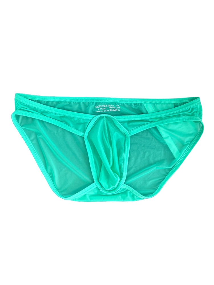 2 Pack Men's Ice Silk Breathable Sexy Low-Rise Anti-Odor Briefs | dmunderwear detail image 10