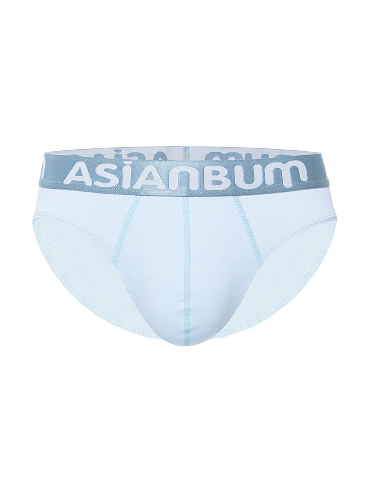 2 Pack Men's Ice Silk Mesh Breathable Simple & Sexy Design Comfort Briefs | dmunderwear detail image 17