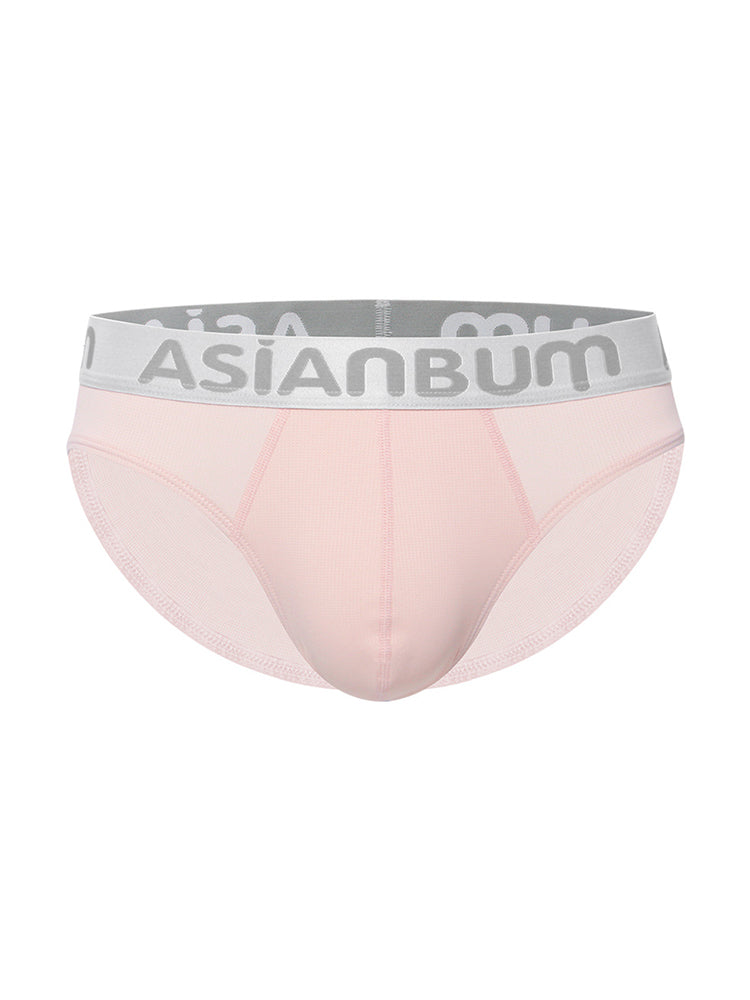 2 Pack Men's Ice Silk Mesh Breathable Simple & Sexy Design Comfort Briefs | dmunderwear detail image 18