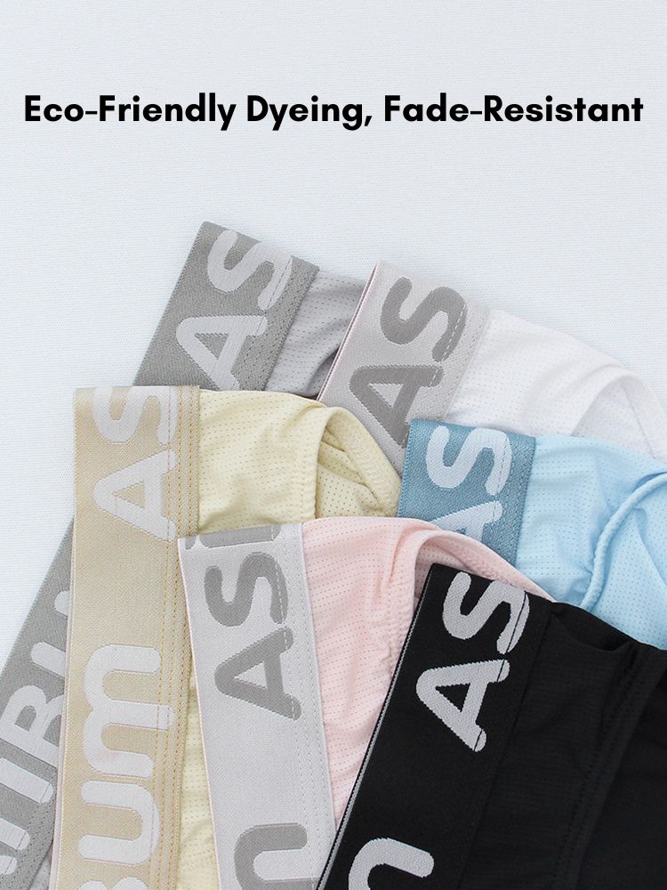 2 Pack Men's Ice Silk Mesh Breathable Simple & Sexy Design Comfort Briefs | dmunderwear detail image 7