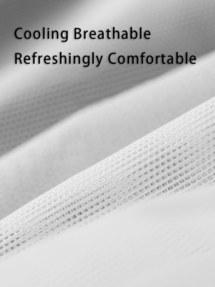 2 Pack Men's Ice Silk Semi-Transparent Mesh U-Convex Pouch Breathable Sexy Sport Briefs | dmunderwear detail image 9