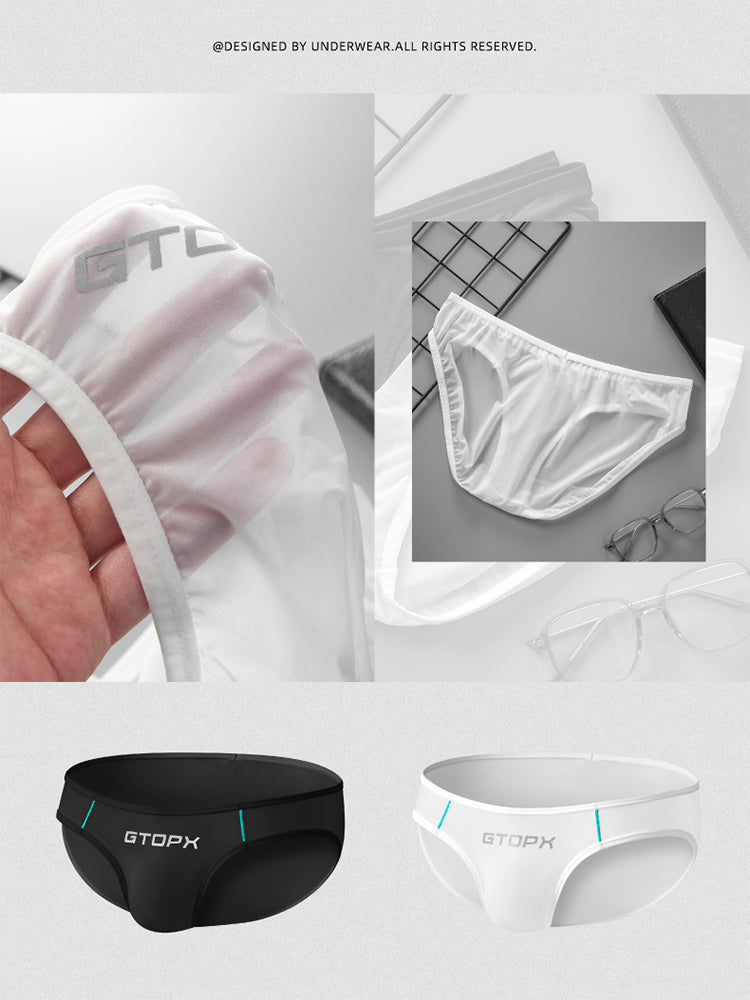 2 Pack Men's Sexy Stretch Sheer Sport Bikini – Lightweight & Breathable | dmunderwear detail image 15