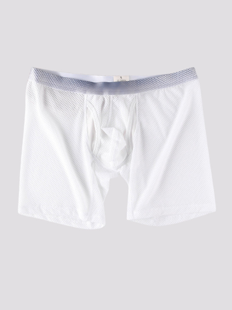2 Pack Men's Ice Silk Ultra-Soft Mesh Breathable Cooling Comfort Midway Briefs | dmunderwear detail image 14