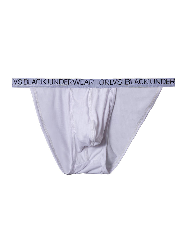 2 Pack Men's Soft Modal Bikini with U-Shaped Pouch and Stretch Waistband | dmunderwear