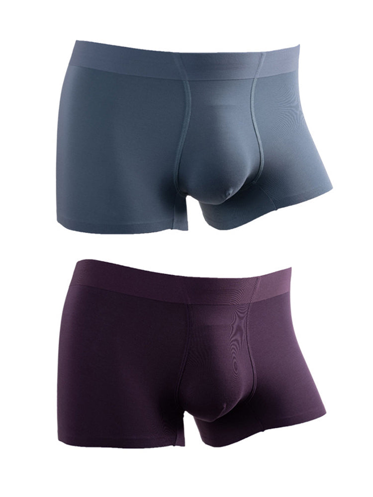 2 Pack Men's Large Pouch Antibacterial Boxer Briefs | dmunderwear detail image 14