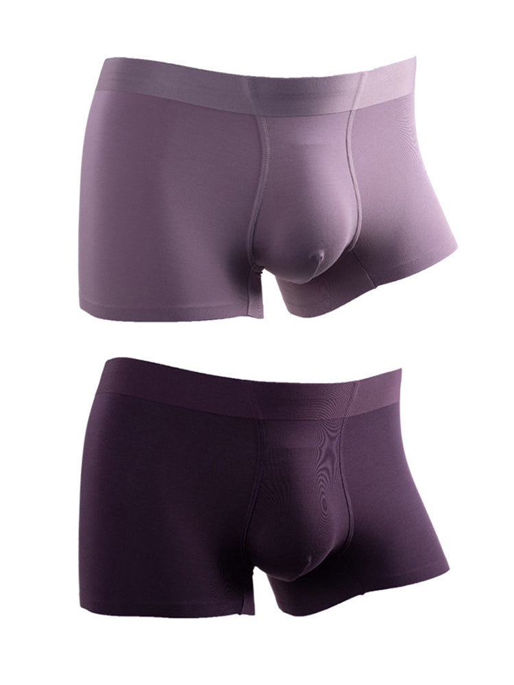 2 Pack Men's Large Pouch Antibacterial Boxer Briefs | dmunderwear detail image 17