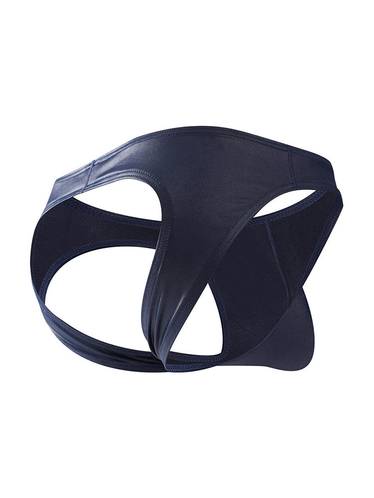 2 Pack Men's Tease Sexy Big Pouch Jockstrap | dmunderwear detail image 3
