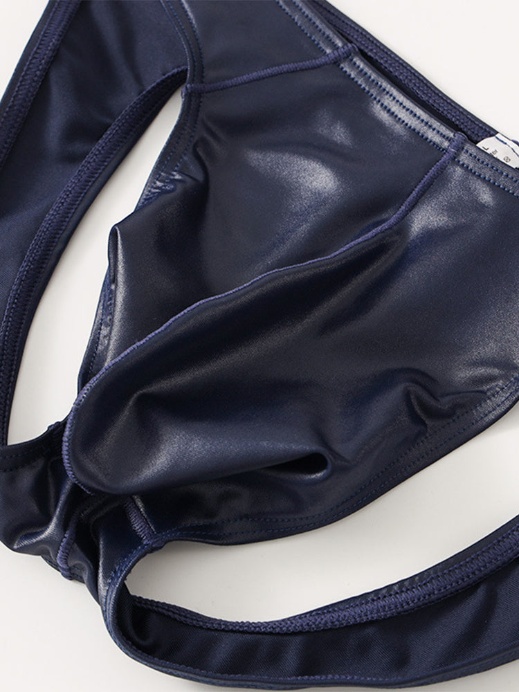 2 Pack Men's Tease Sexy Big Pouch Jockstrap | dmunderwear detail image 5