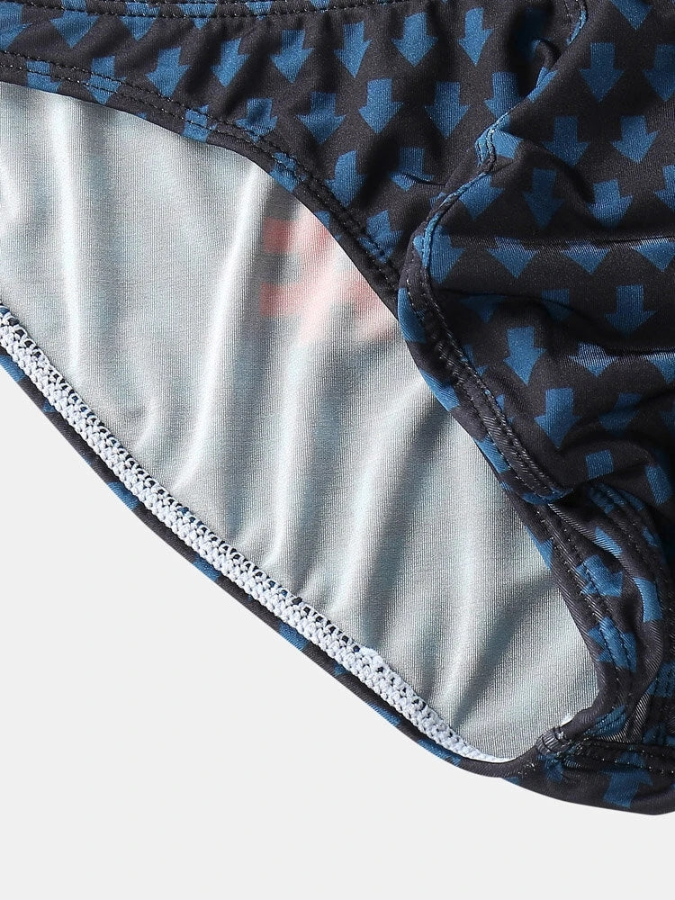 2-Pack Men's Letter Printed Sexy Underwear | dmunderwear detail image 10