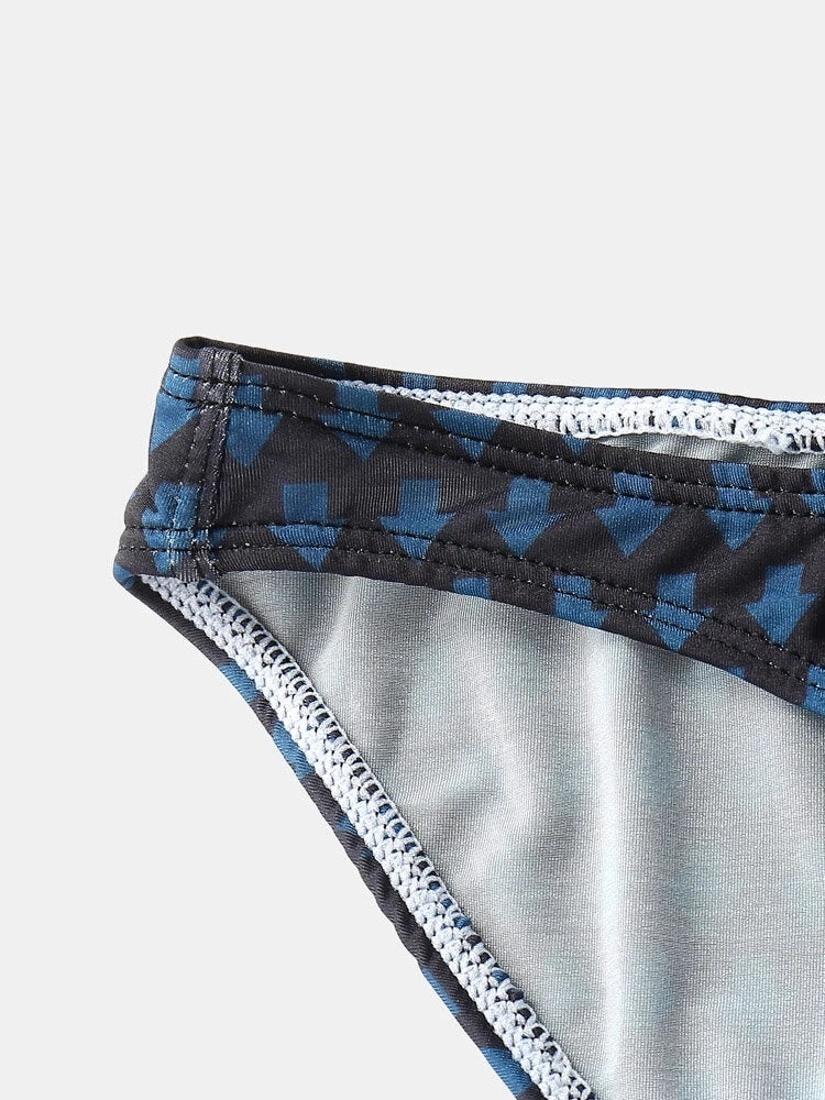 2-Pack Men's Letter Printed Sexy Underwear | dmunderwear detail image 11