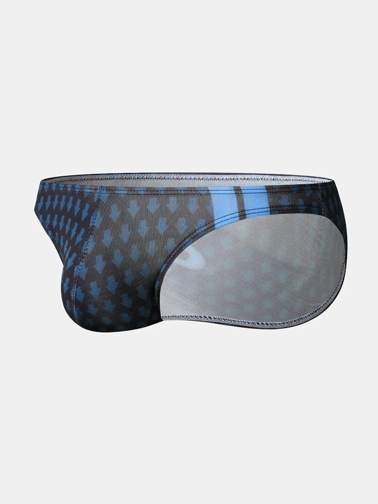 2-Pack Men's Letter Printed Sexy Underwear | dmunderwear detail image 6