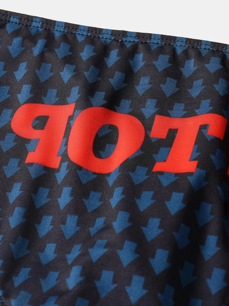 2-Pack Men's Letter Printed Sexy Underwear | dmunderwear detail image 7