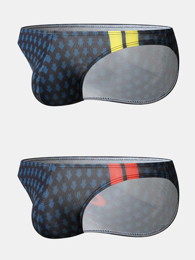 2-Pack Men's Letter Printed Sexy Underwear | dmunderwear detail image 8