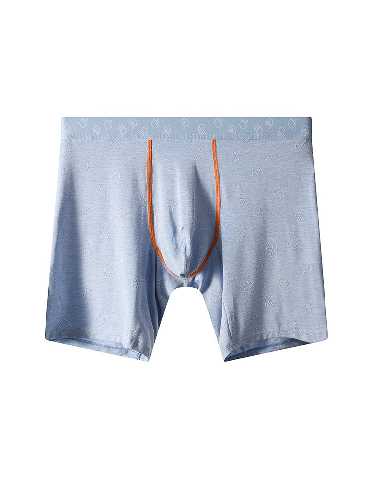 2 Pack Men's Lightweight & Airy Bold Prints Stretch Fabric Boxers Briefs | dmunderwear