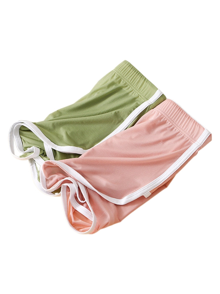 2 Pack Men's Lightweight & Airy Breathable Mesh Comfort Activewear Shorts | dmunderwear detail image 11