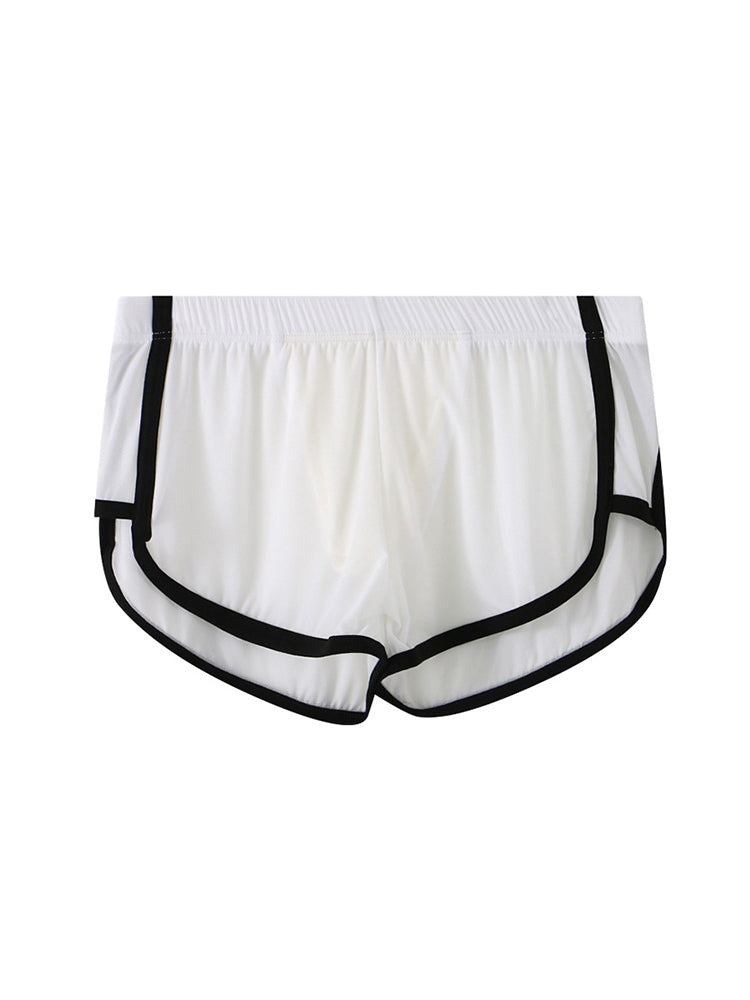 2 Pack Men's Lightweight & Airy Breathable Mesh Comfort Activewear Shorts | dmunderwear detail image 18