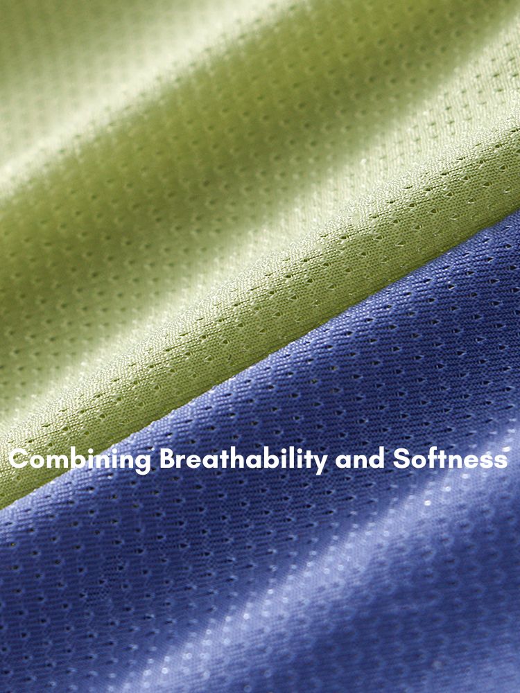 2 Pack Men's Lightweight & Airy Breathable Mesh Comfort Activewear Shorts | dmunderwear detail image 4
