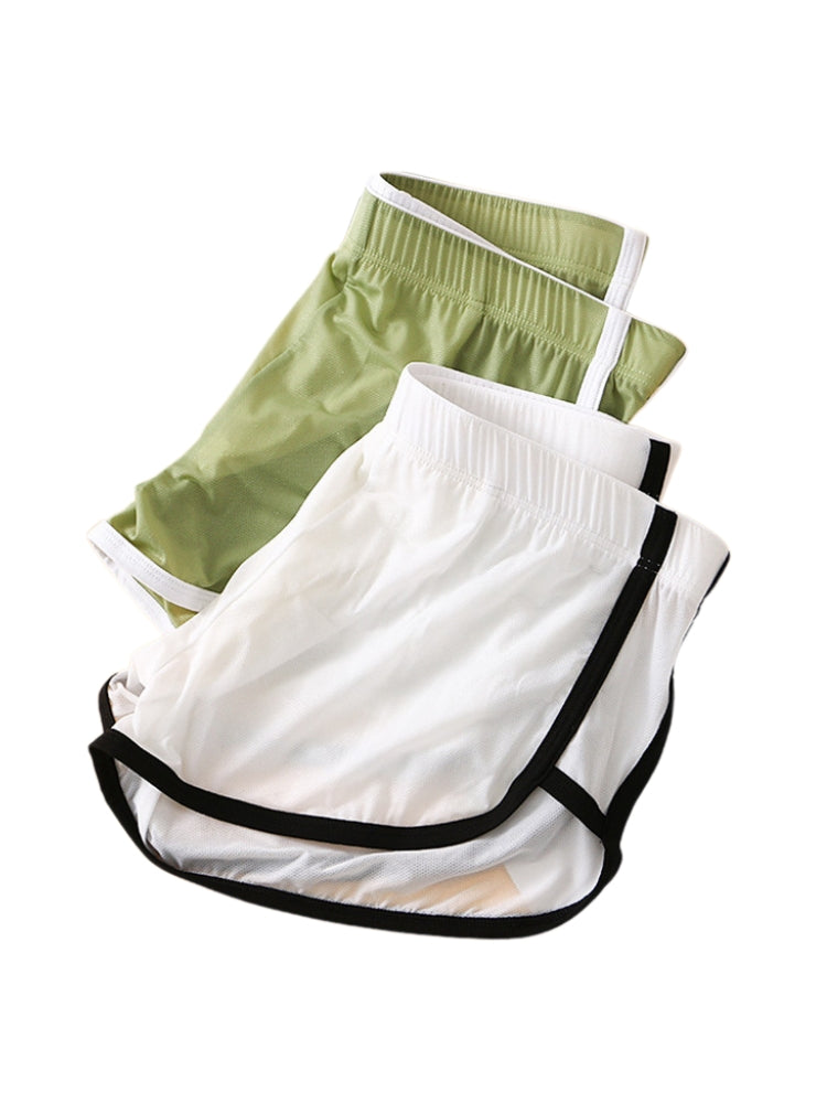 2 Pack Men's Lightweight & Airy Breathable Mesh Comfort Activewear Shorts | dmunderwear detail image 9