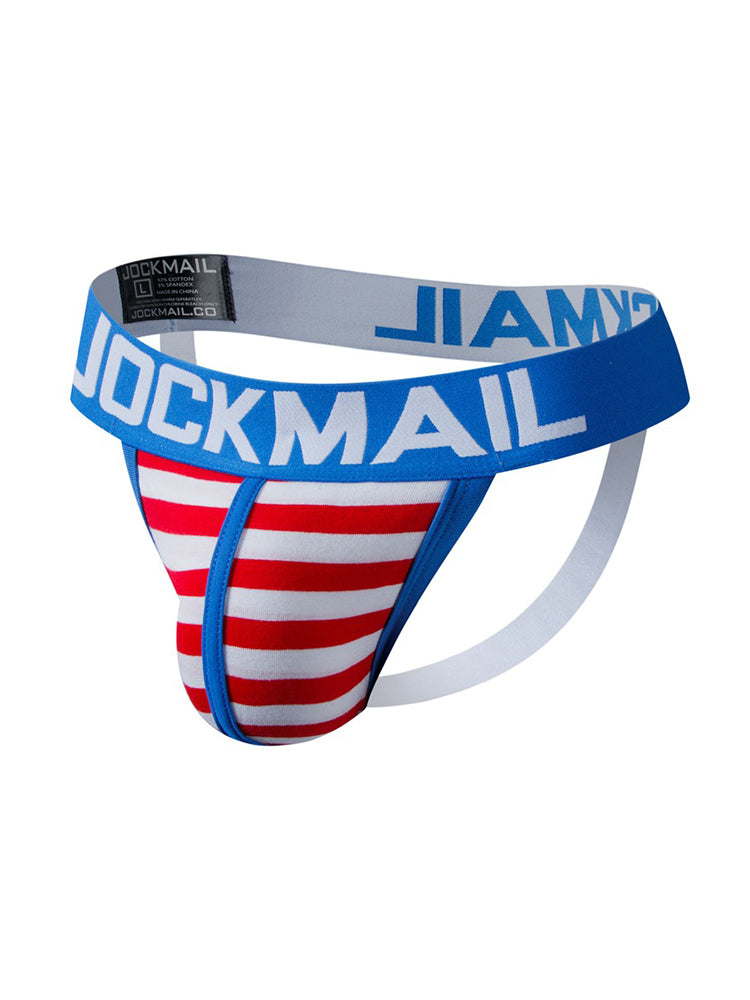 2 Pack Men's Lightweight & Airy Comfy Waistband Stretch Silky Touch Jockstraps | dmunderwear detail image 13