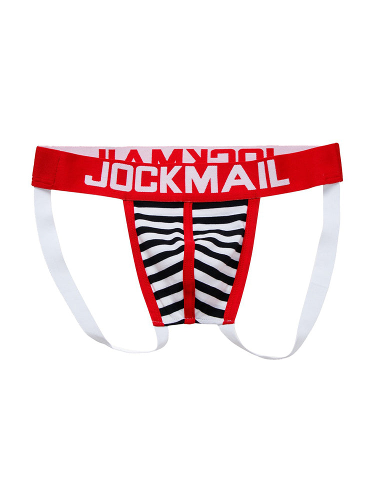 2 Pack Men's Lightweight & Airy Comfy Waistband Stretch Silky Touch Jockstraps | dmunderwear detail image 18