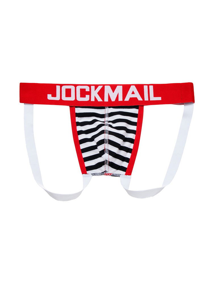 2 Pack Men's Lightweight & Airy Comfy Waistband Stretch Silky Touch Jockstraps | dmunderwear detail image 19