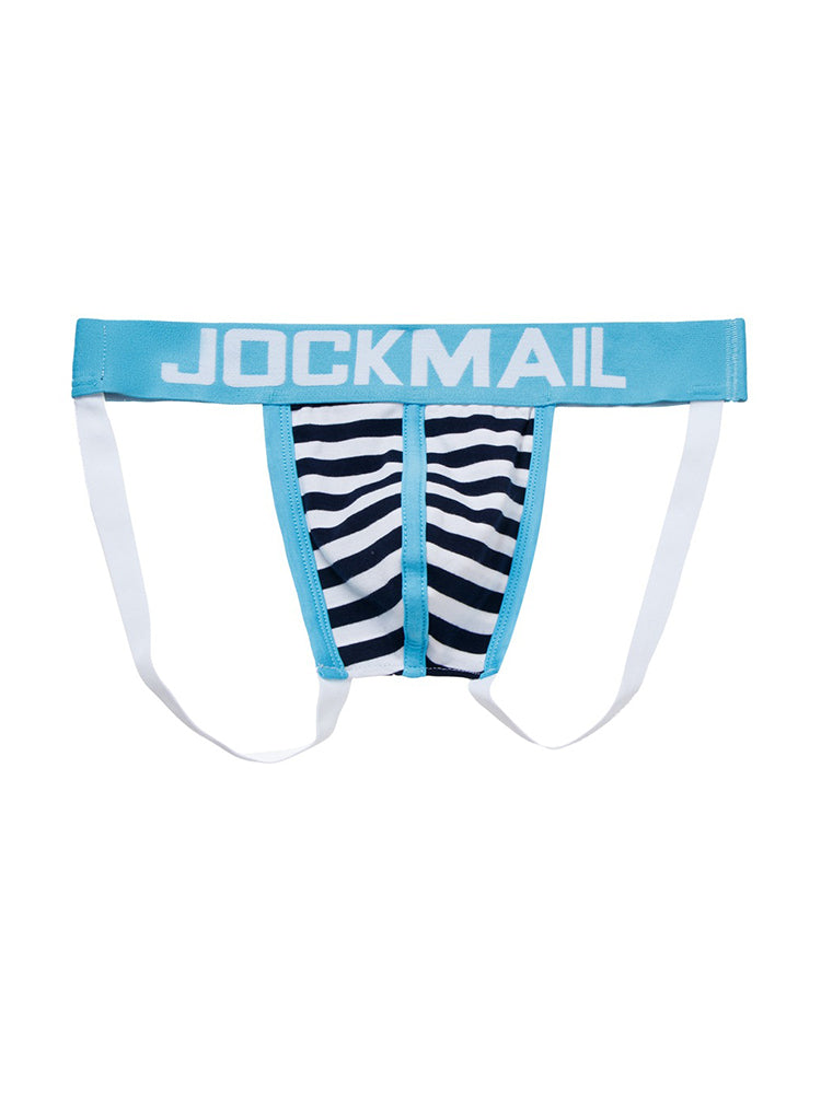 2 Pack Men's Lightweight & Airy Comfy Waistband Stretch Silky Touch Jockstraps | dmunderwear detail image 20