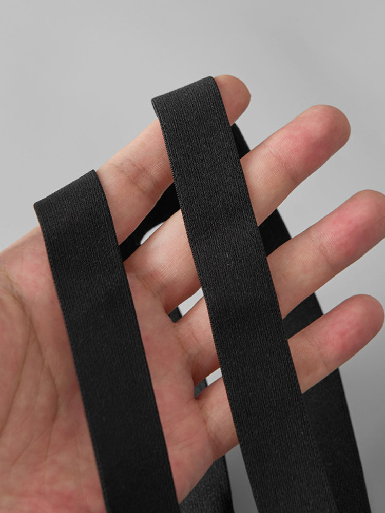 2 Pack Men's Low-Rise Sexy Thong with U-Pouch and Fixed Thigh Straps | dmunderwear detail image 5