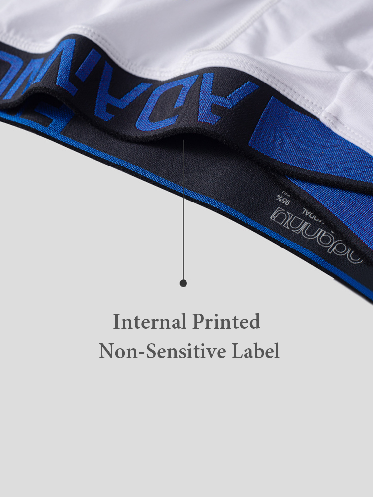 2-pack Men's Loose Blue Classic Boxer Briefs | dmunderwear detail image 7