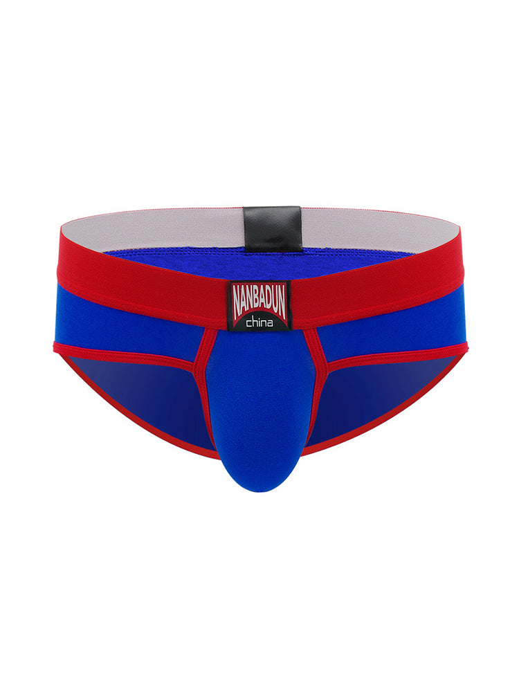 2-pack Men's Loose Cotton Sports Briefs | dmunderwear detail image 4