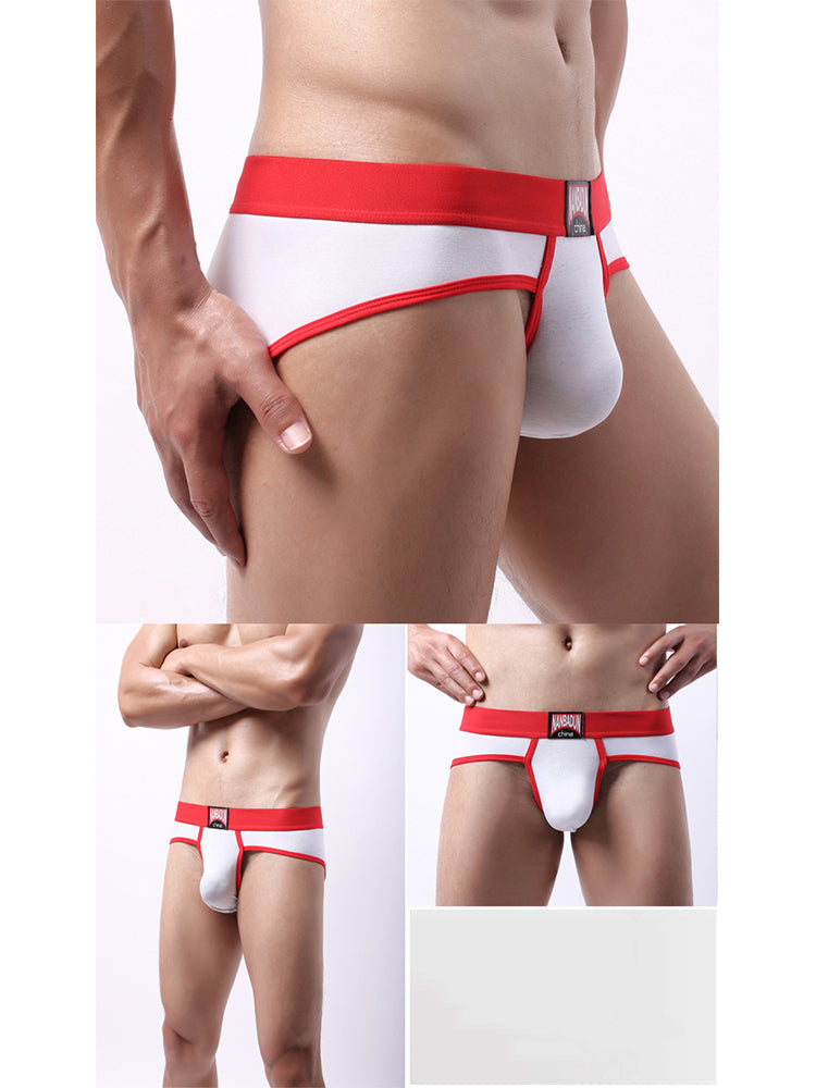 2-pack Men's Loose Cotton Sports Briefs | dmunderwear detail image 8