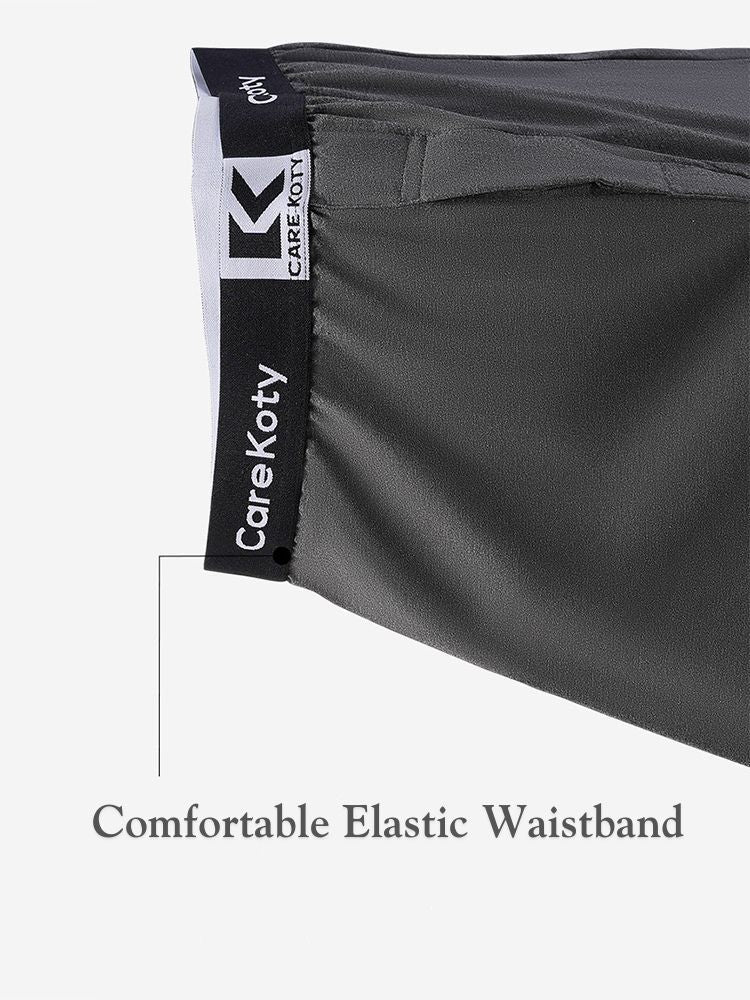 2 Pack Men's Loose-Fit Cotton Comfort Seamless Boxer Shorts | dmunderwear detail image 10