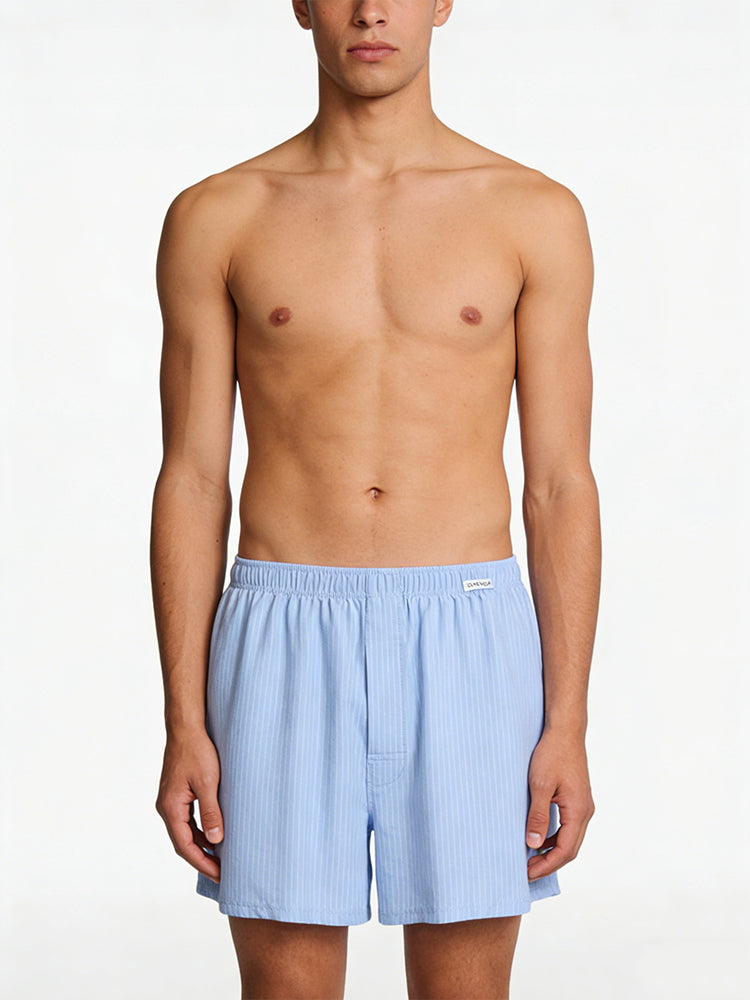 2 Pack Men's Loose Fit Ultra-Soft Cotton Comfy Loungewear Shorts | dmunderwear detail image 5