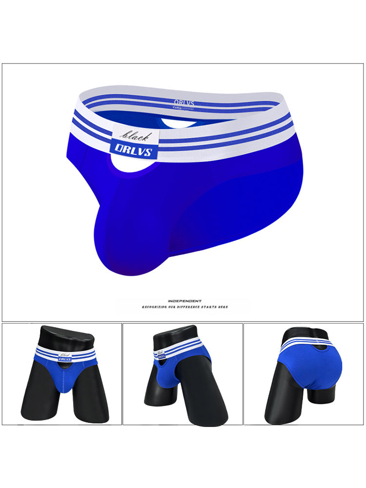 2 Pack Men's Low-Rise Breathable Modal briefs | dmunderwear detail image 19