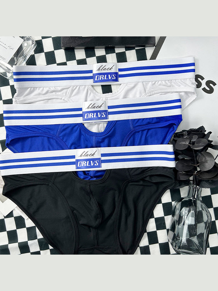 2 Pack Men's Low-Rise Breathable Modal briefs | dmunderwear detail image 6