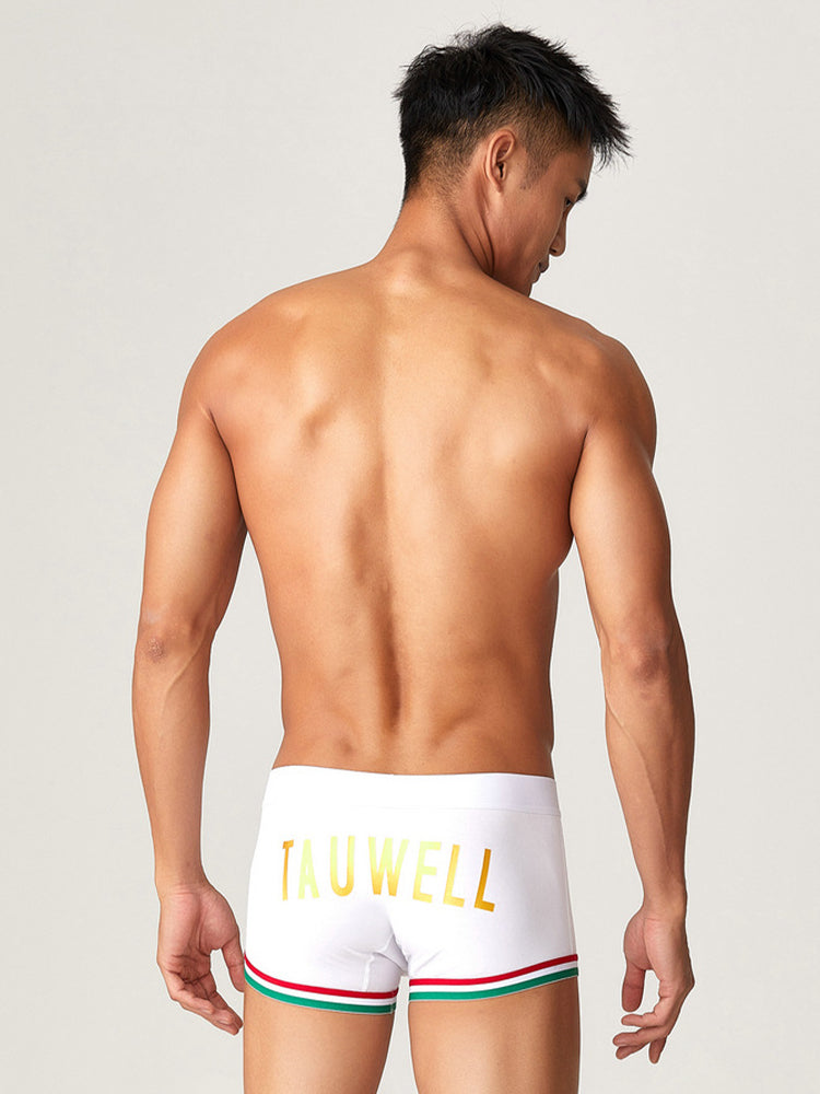 2 Pack Men's Low-Rise Cotton Boxer Briefs | dmunderwear detail image 19